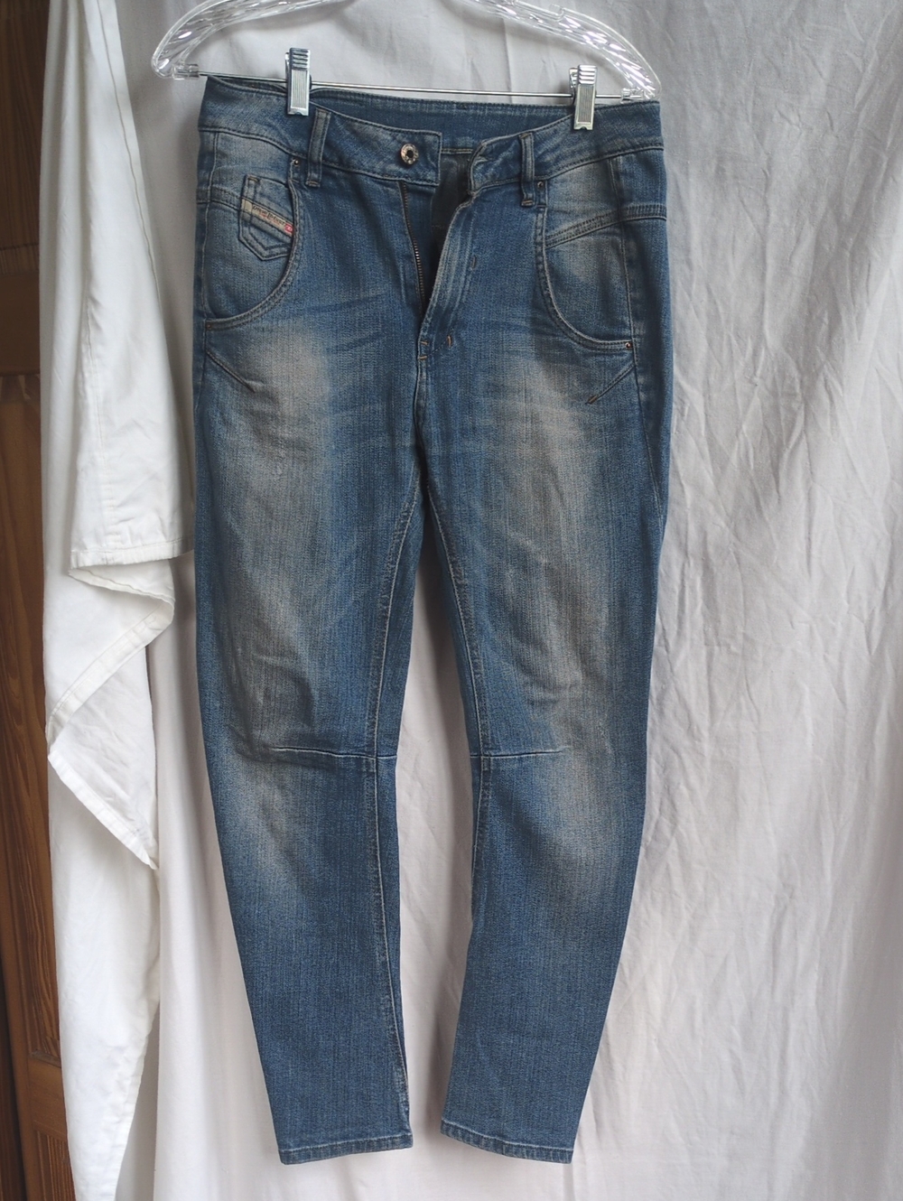 Diesel Faded Blue Skinny Jeans